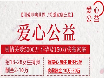 班玛捐卵助孕生子 爱心志愿者招募